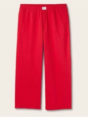 PARKE target high rise Red boxer Elastic Waist Lounge Pants sweatpants Sz M